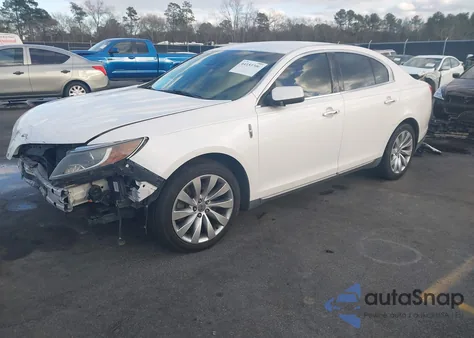 2013 Lincoln Mks z USA, uszkodzony, nr VIN 1LNHL9DK1DG615126